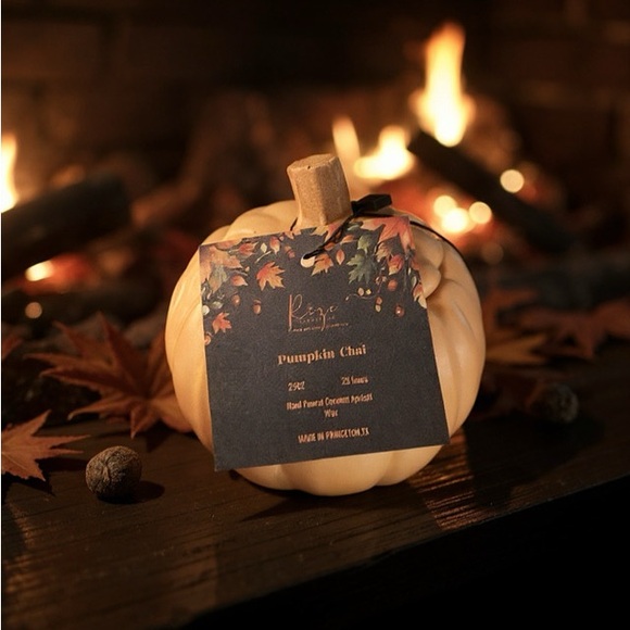 Rize Candle Co Other - Pumpkin Chai Scented Candle